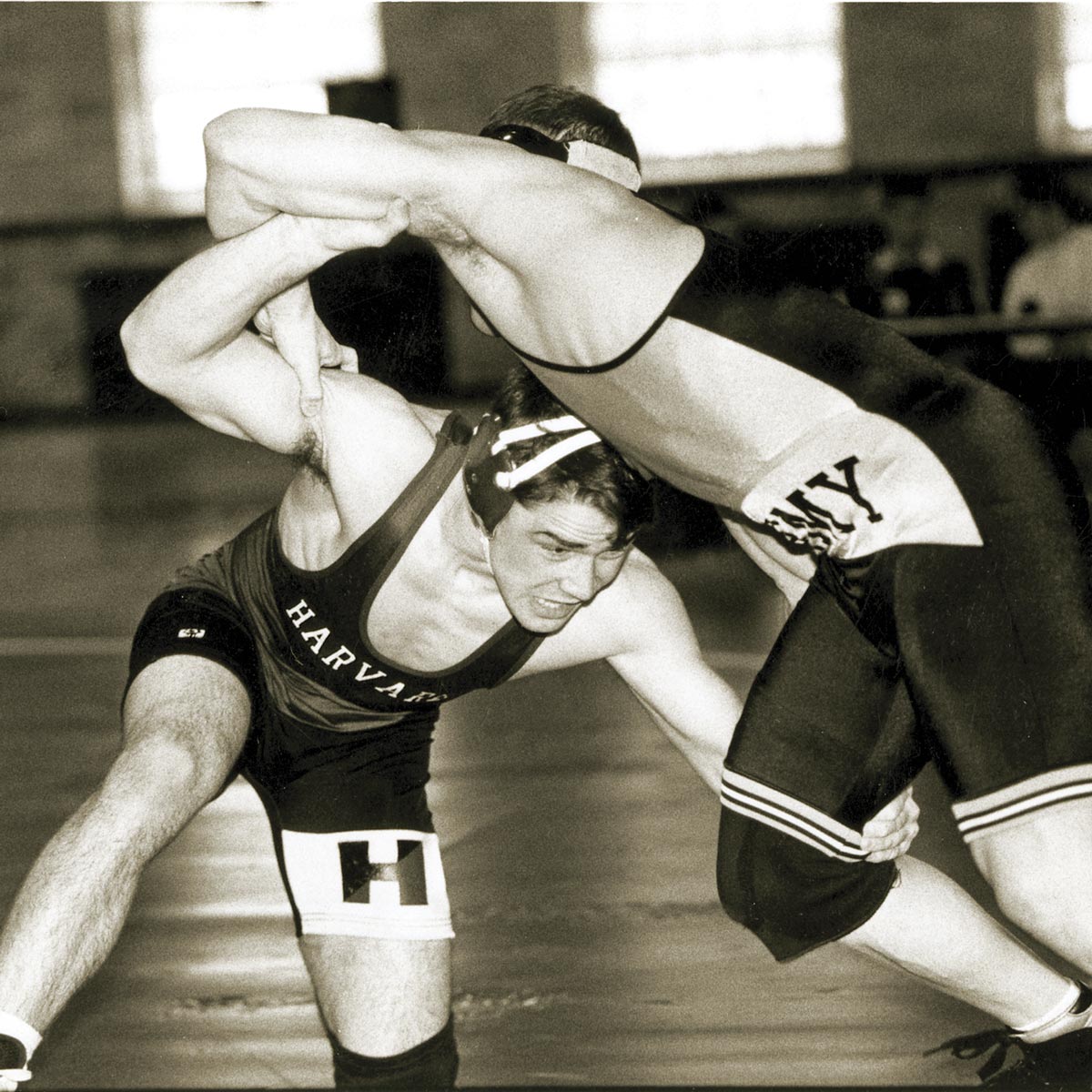 Tim Kiler back at Harvard wrestling days