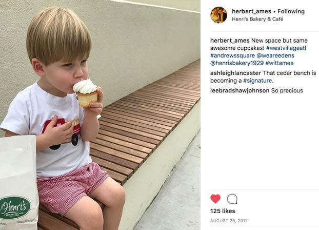 Child Eating Ice Cream St Andrews Square Intragram Post
